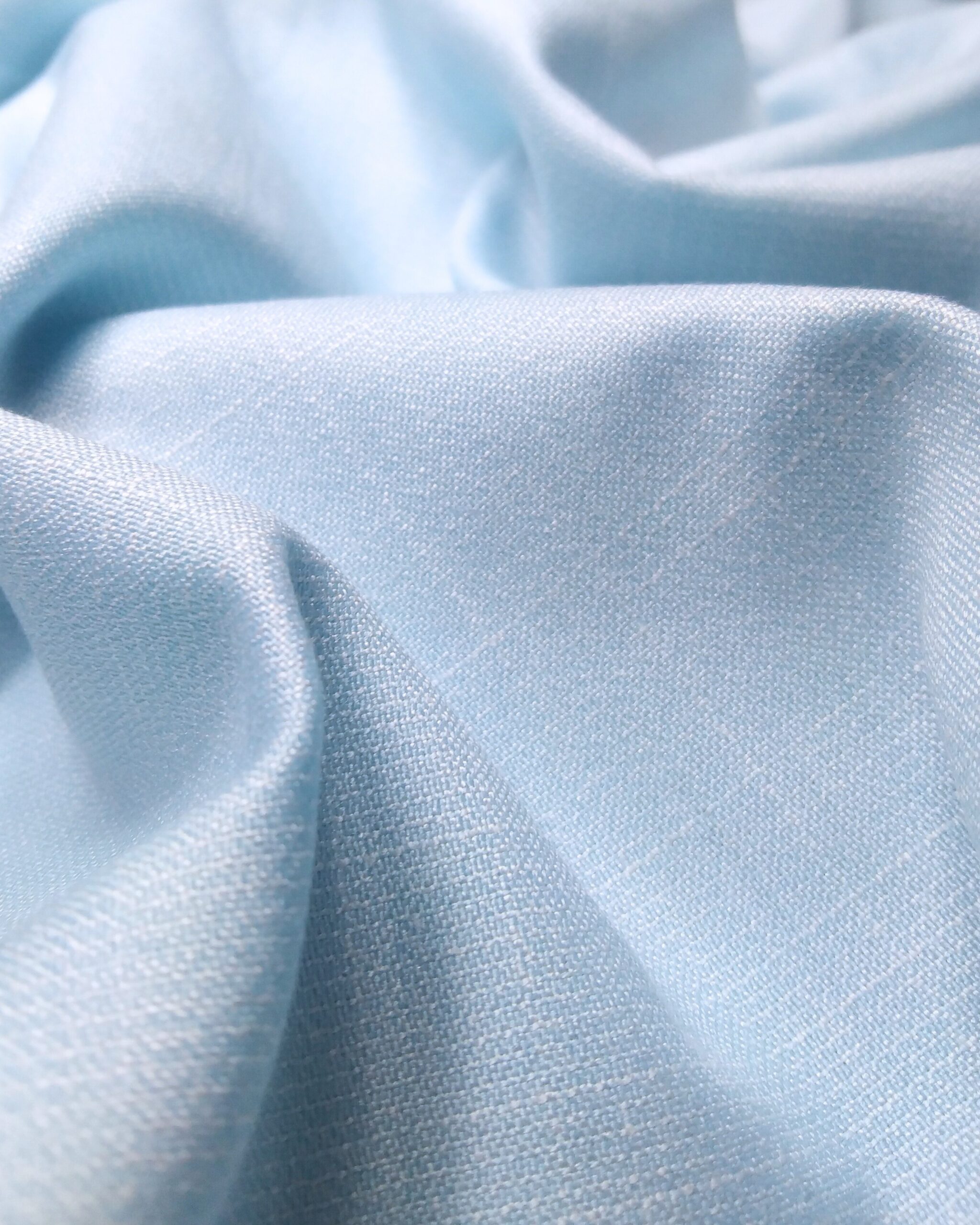 Chomok Fabric Soft Sky Blue Embroidery Punjabi for Men